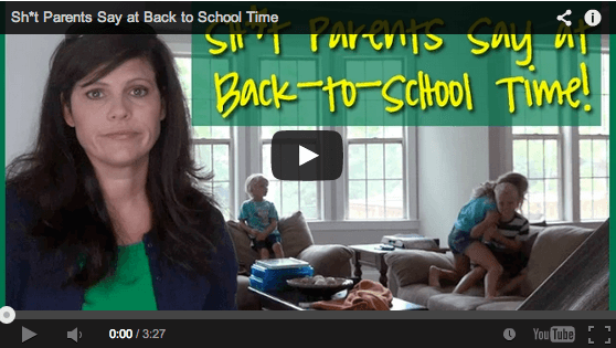 Sh*t Parents Say at Back to School Time