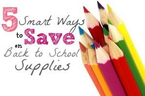 Save on Back To School