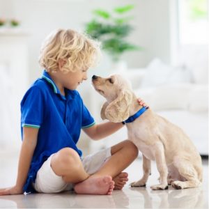 healthy for children to have a dog