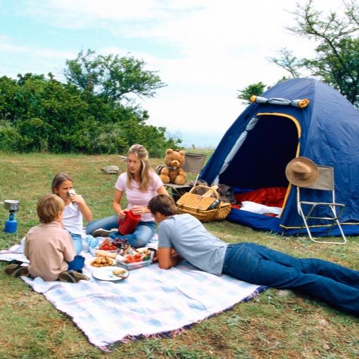 family camping ideas