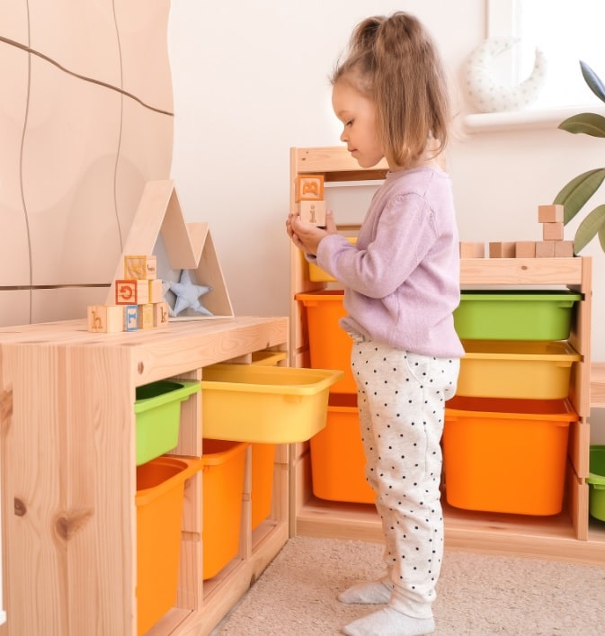desing a beautiful kids playroom at home