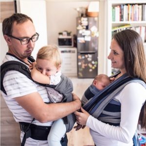 baby carrier for good posture