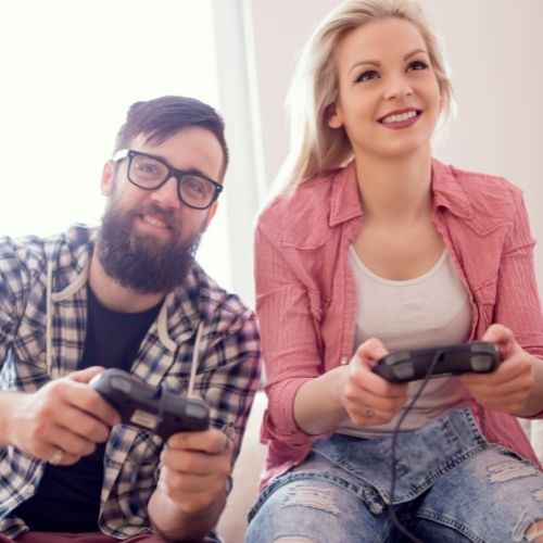 play video games with your partner 