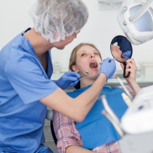regular dental checkup for kid's teeth
