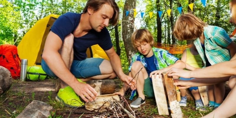 tips for parents camping with kids