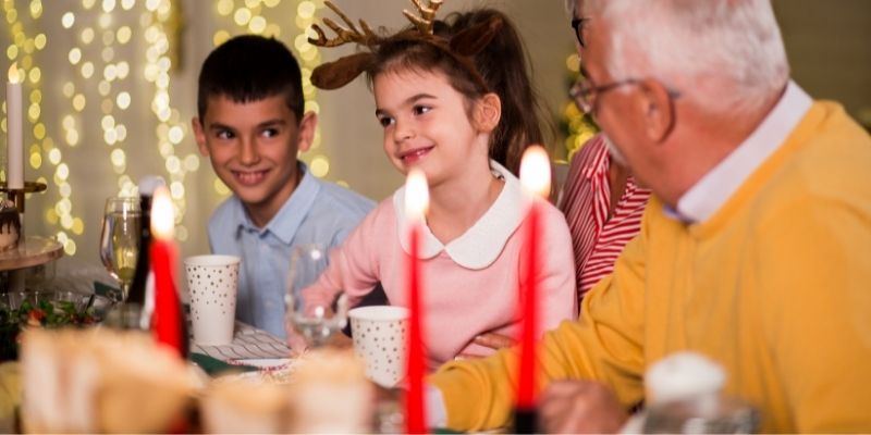 grandparents shares culture to grandchildren