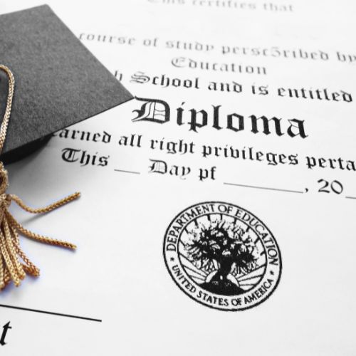 motivate study through motivational aid like fake diploma