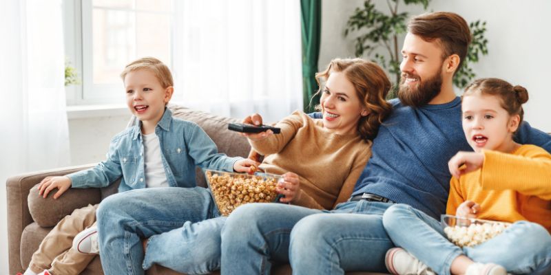 watching movies for quality time as a family