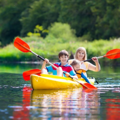 best kayak and paddle for kids