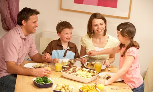 eat together for quality family time