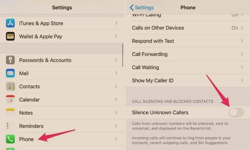 Blocking Spam Calls On IPhone Device