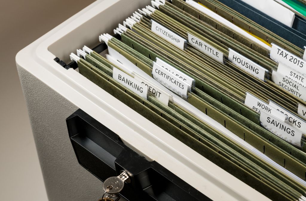 How To Store Personal Documents Safely At Home
