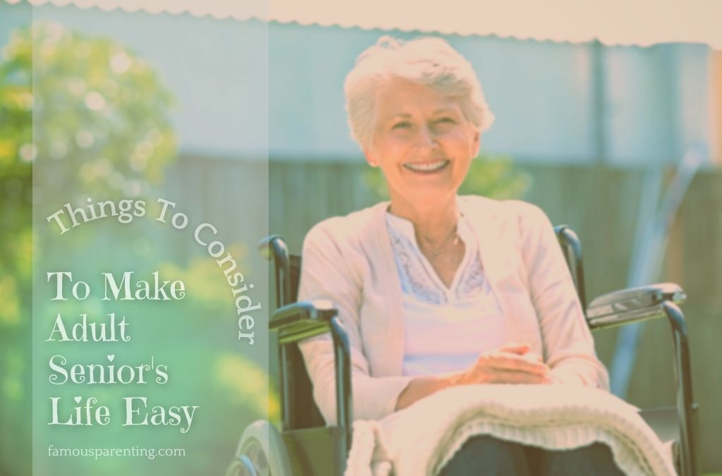 Things To Consider To Make Adult Senior's Life Easy
