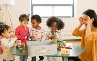 Places For Toddlers To Play: Safe Playground On A Sunny Day