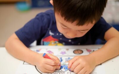 Exploring Colors And Shapes Through Dinosaur Art For Toddlers