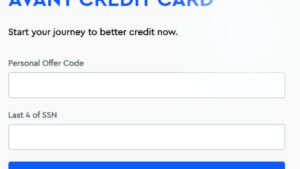 Myavantcard.com Personal Offer Code