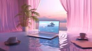 pink aesthetic wallpaper laptop
